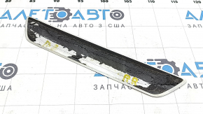 Накладка порога внешняя задняя правая VW Passat b8 16-19 USA хром, примята