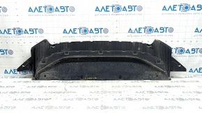 Protecție bara față Audi A6 C7 16-18, partea de fixare este uzată, ruptă.
