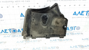 Защита днища передняя левая Audi A6 C7 12-18 затерта, примята
