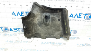 Защита днища передняя правая Audi A6 C7 12-18 затерта