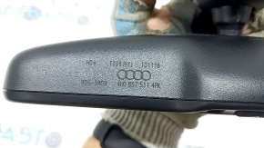Зеркало внутрисалонное Audi A6 C7 12-18 под автозатемнение и авто-дальний, черное