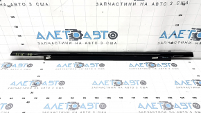 Ornament ușă-geam central spate dreapta Audi A6 C7 12-18 negru lucios