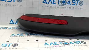 Губа заднего бампера Kia Forte 4d 17-18 рест, с отражателями