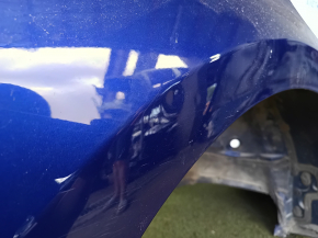 Четверть крыло задняя правая Toyota Camry v70 18-24 без BSM, отпилена, синий 8W7, тычки, ржавая