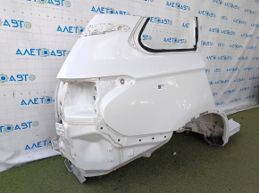 Четверть крыло задняя правая Mitsubishi Outlander 14-20 отпилена, белая, ржавая, тычки, вмятинки