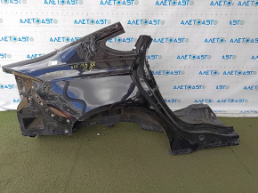 Четверть крыло задняя правая Ford Fusion mk5 13-20 отпилена, черная, тычки