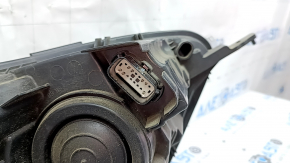 Фара передняя левая в сборе Ford Ecosport 18-22 галоген, темная, LED DRL, под полировку