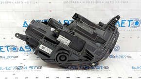 Фара передняя левая в сборе Ford Ecosport 18-22 галоген, темная, LED DRL, под полировку