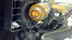Panou frontal Torpedo cu AIRBAG Audi A6 C7 16-18 suport pentru proiecție, negru, zgârieturi