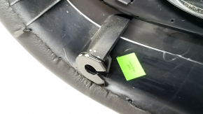 Ornamente ușă spate stânga Audi A6 C7 12-18 piele neagră, inserție și cotiera piele neagră, cu mâner, BOSE, lovitură, zgârietură
