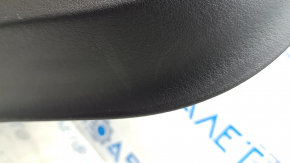 Ornamente ușă spate stânga Audi A6 C7 12-18 piele neagră, inserție și cotiera piele neagră, cu mâner, BOSE, lovitură, zgârietură