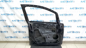 Дверь голая передняя левая Ford Ecosport 18-22 черный G1, вмятина, тычки