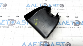 Накладка зеркала внутрисалонного Audi A6 C7 12-18 черная, под камеру, 2 части