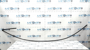 Bandă decorativă plafon stânga Audi A6 C7 12-18 negru lucios, zgârieturi