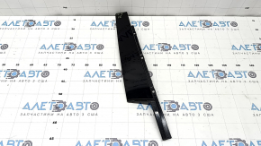 Ornamente laterale ușă față dreapta Audi A6 C7 12-18 negru lucios, zgârieturi