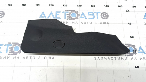 Ornamente consolă centrală laterală stânga față Audi A6 C7 12-18 negru cu mufă