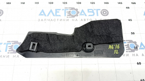 Накладка центральной консоли боковая левая передняя Audi A6 C7 12-18 черная с заглушкой