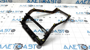 Накладка центральной консоли Ford Ecosport 18-22 оранжевая матовая