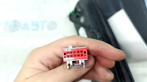 Зеркало боковое левое в сборе Ford C-max MK2 13-18 7 пинов, поворотник, с подсветкой, подогрев, белое, царапины