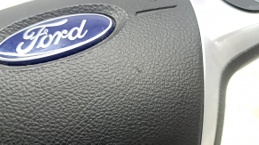 Подушка безопасности airbag в руль водительская Ford C-max MK2 13-18 черная, с кнопками, царапины