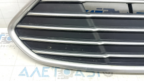 Решетка переднего бампера верхняя Ford C-max MK2 13-16 usa дорест, песок, царапины, сломаны крепления