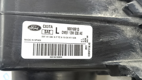 Фара передняя левая Ford C-max MK2 13-16 дорест, галоген, трещина в креплении,
