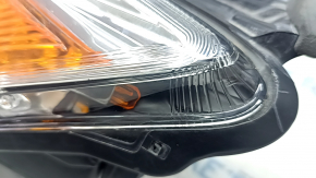 Фара передняя левая Ford C-max MK2 13-16 дорест, галоген, трещина в креплении,