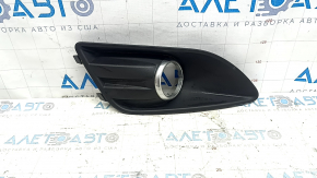 Ramă proiectoare ceață dreapta față Ford C-max MK2 13-18 usa cu inel cromat