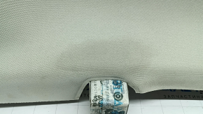 Обшивка потолка Ford C-max MK2 13-14 серая, без люка, с микрофонами, под чистку, надломы, царапины