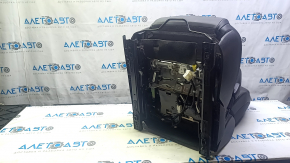 Пассажирское сидение Nissan Ariya 23-26 с airbag, механическое, подогрев, кожзам черный с вставкой алькантары