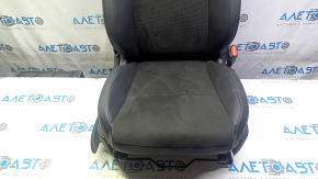 Пассажирское сидение Nissan Ariya 23-26 с airbag, механическое, подогрев, кожзам черный с вставкой алькантары