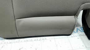Подушка заднего ряда сидений 2 ряд левая Ford C-max MK2 13-18 кожа бежевая, контакт с водой, примята, под чистку
