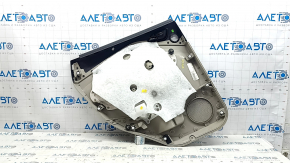 Ornamente ușă spate dreapta Ford C-max MK2 13-18 bej cu inserție bej din plastic, cotiera piele bej, sub tweeter, zgârieturi, abraziuni