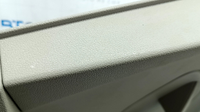 Ornamente ușă spate dreapta Ford C-max MK2 13-18 bej cu inserție bej din plastic, cotiera piele bej, sub tweeter, zgârieturi, abraziuni