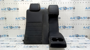 Задний ряд сидений 2 ряд верхняя правая часть Toyota Camry v55 15-17 usa, с кронштейном, комбинир черн красн строчка с подлокотником, под чистку