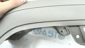 Накладка центральной консоли задняя Ford C-max MK2 13-18 серая, с подсветкой, царапины