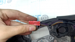 Руль голый Ford C-max MK2 13-18 кожа черная, с кнопками управления, царапины, потерт