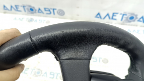 Руль голый Ford C-max MK2 13-18 кожа черная, с кнопками управления, царапины, потерт