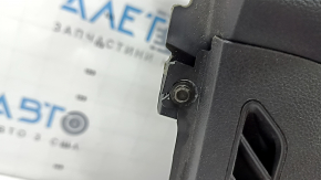 Panou frontal Torpedo cu AIRBAG Ford C-max MK2 13-18 pentru un monitor mare, negru, cu suprapuneri, crăpături în elementele de fixare suprapuse