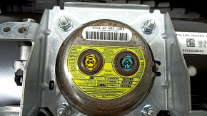 Panou frontal Torpedo cu AIRBAG Ford C-max MK2 13-18 pentru un monitor mare, negru, cu suprapuneri, crăpături în elementele de fixare suprapuse