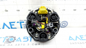 Подушка безопасности airbag в руль водительская Audi A4 B9 17-25 серая, надломано крепление