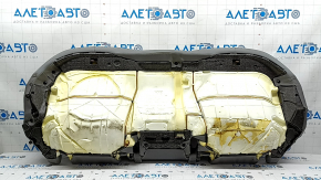 Подушка заднего ряда сидений Audi A4 B9 17-19 кожа серая с перфорацией