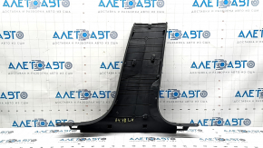 Накладка центральной стойки нижняя левая Audi A4 B9 17-25 серая, царапина