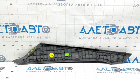 Накладка центральной консоли верхняя правая Audi A4 B9 17-25 серая