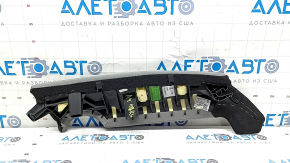 Боковушка 2-го ряда сидений левая Audi A4 B9 17-19 кожа серая