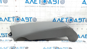 Боковушка 2-го ряда сидений правая Audi A4 B9 17-19 кожа серая