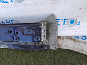 Задняя панель Mitsubishi Outlander 14-20 синяя, 2 части, высверлена