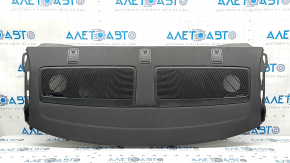 Полка задняя Audi A4 B9 18-25 серая, Bang and Olufsen, с сетками под динамики