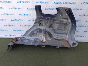 Четверть крыло задняя правая Mitsubishi Outlander 14-20 синяя, отпилена, тычки, вмятины