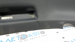 Обшивка потолка Audi A4 B9 18-25 черная, под люк, заломы